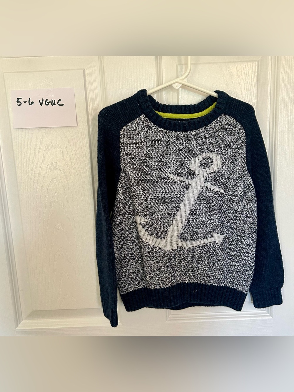 Mini Boden Nautical Sweater size 5/6
